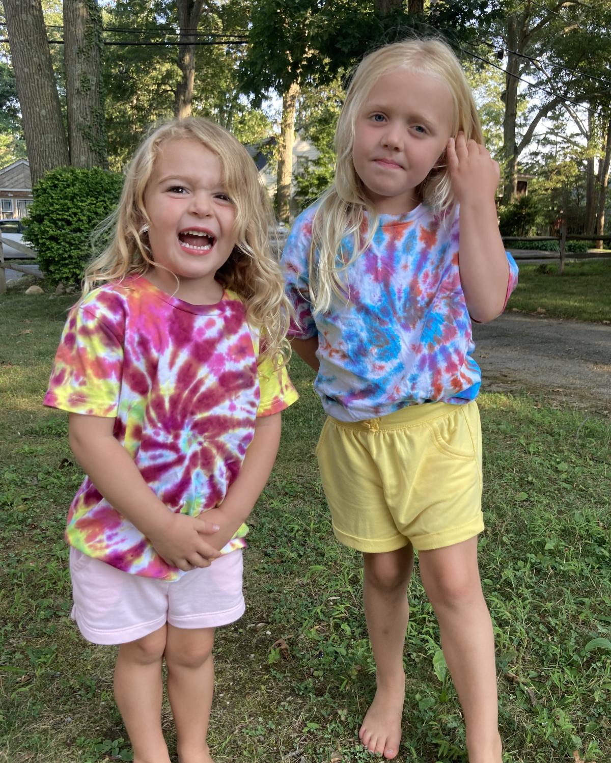 Preschool tie dye
