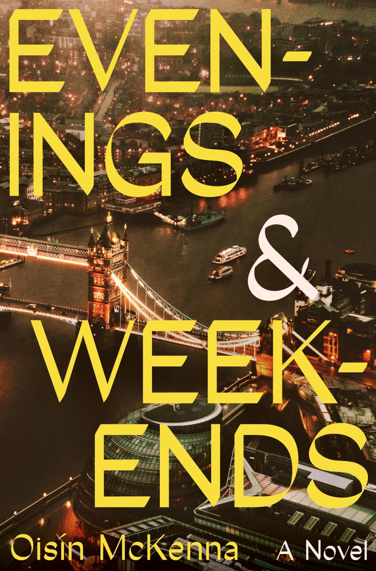 The cover of the book Evenings & Weekends by Oisin McKenna.