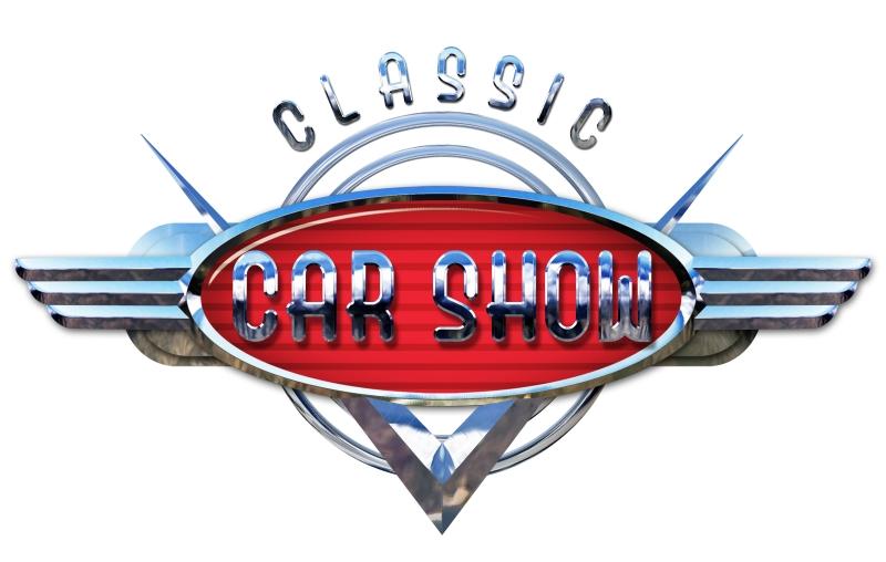 A graphic for a classic car show.