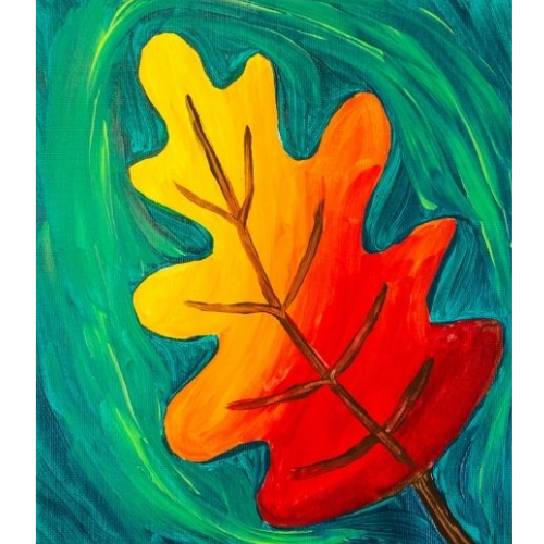 Fall Leaf Painting