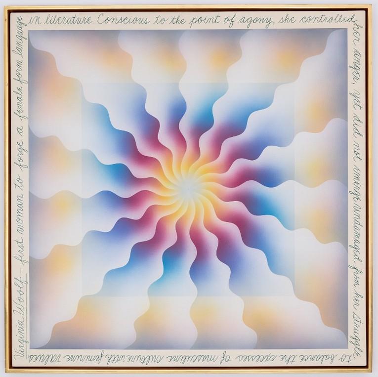 Judy Chicago painting