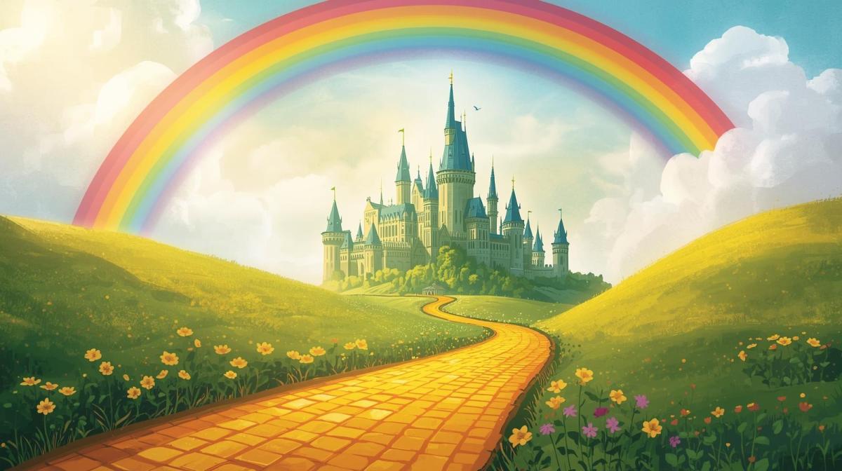 Somewhere over the rainbow