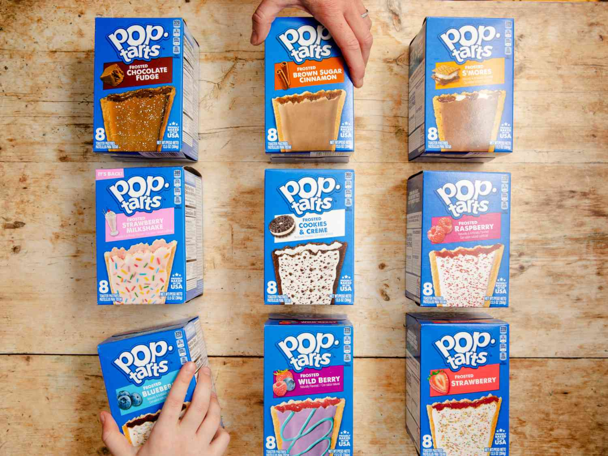 Boxes of Pop-tarts