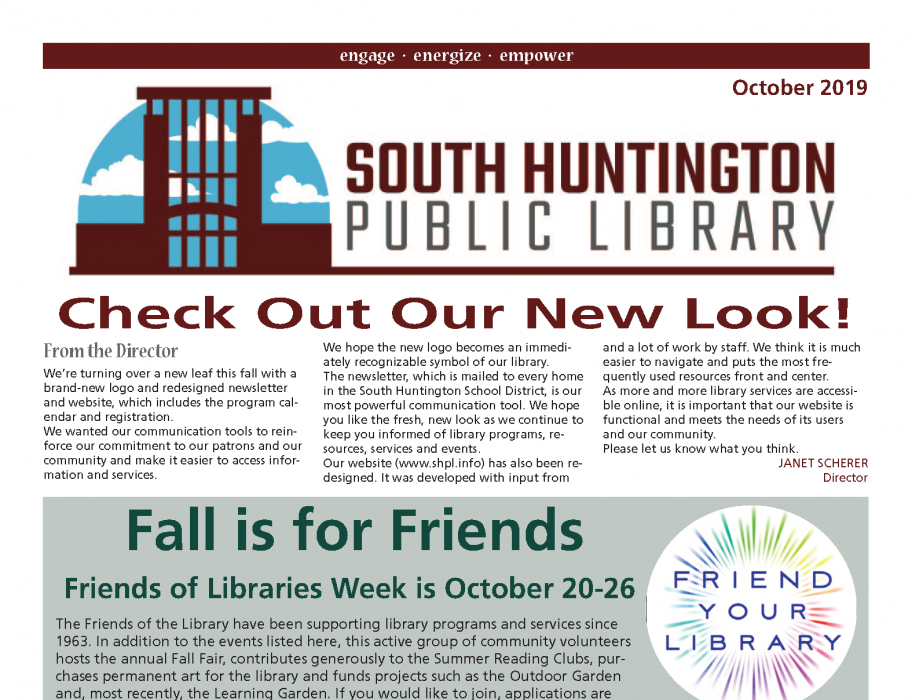 October 2019 Newsletter Picture