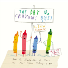 The Day the Crayons Quit book cover art