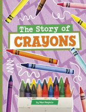 The Story of Crayons book cover art